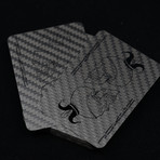 Premium Carbon Fiber Playing Poker Card // Limited Edition