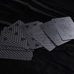 Premium Carbon Fiber Playing Poker Card // Limited Edition