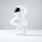 Helmet // Home + Pet Video Camera (White)