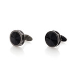 Montegrappa Nero Uno Cufflinks // IDNLCLOS // New