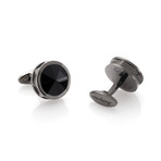 Montegrappa Nero Uno Cufflinks // IDNLCLOS // New
