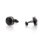 Montegrappa Nero Uno Cufflinks // IDNLCLOS // New