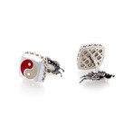 Montegrappa Yin Yang Limited Edition Cufflinks // IDYYCLSO // Store Display