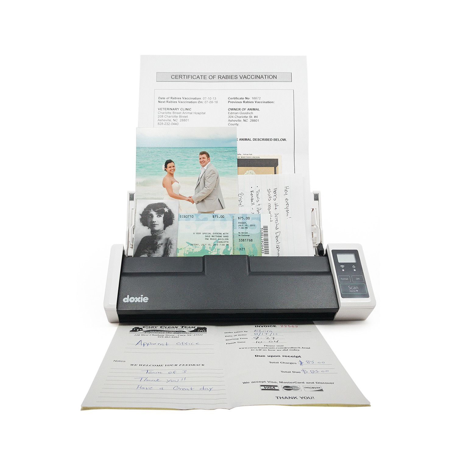Doxie Q // Wireless Scanner + Document Feeder Doxie Touch of Modern