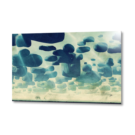 Heavy Clouds (Aluminum Print // 16"W x 24"H x 0.5"D)