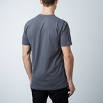 Premium Crew Neck T-Shirt // Charcoal (L)