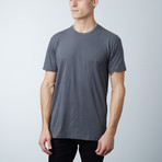 Premium Crew Neck T-Shirt // Charcoal (L)