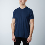 Premium Crew Neck T-Shirt // Navy (M)
