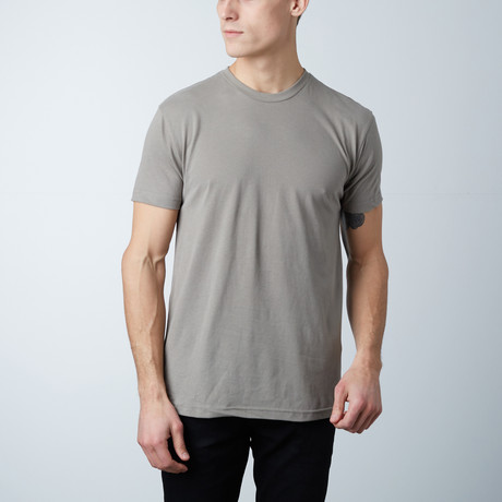 Premium Crew Neck T-Shirt // Tan (S)