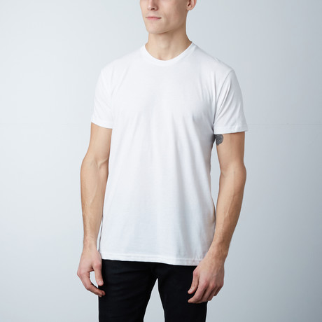 Premium Crew Neck T-Shirt // White (S)