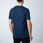 Premium V-Neck T-Shirt // Navy (L)