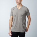 Premium V-Neck T-Shirt // Tan (XL)