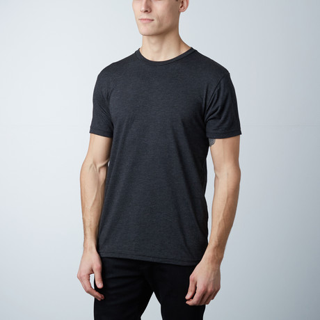 Premium Crew Neck T-Shirt // Vintage Black (S)