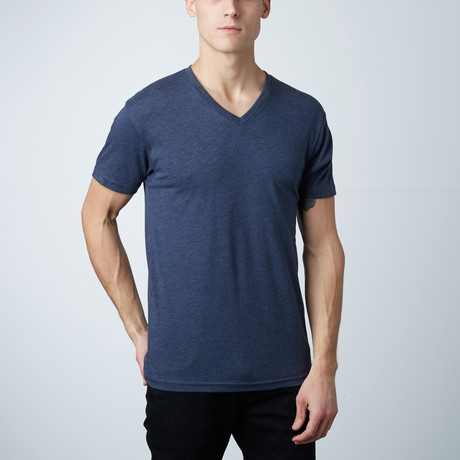 Premium V-Neck T-Shirt // Premium Navy (S)