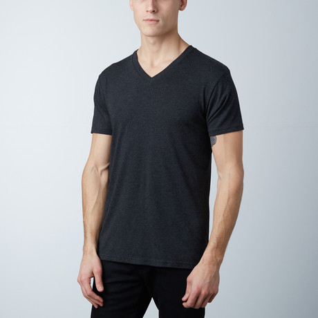 Premium V-Neck T-Shirt // Vintage Black (S)