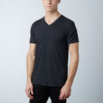 Premium V-Neck T-Shirt // Vintage Black (L)