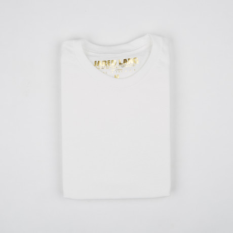 Premium Crew Neck T-Shirt // White // Pack of 3 (S)
