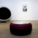 Boeing 747 Wheel Alloy Coffee Table