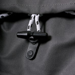 Reilly Rolltop Backpack // Slate Grey