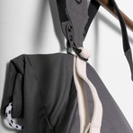 Reilly Rolltop Backpack // Slate Grey