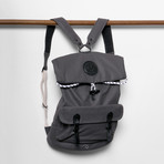 Reilly Rolltop Backpack // Slate Grey