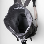 Reilly Rolltop Backpack // Slate Grey