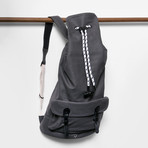 Reilly Rolltop Backpack // Slate Grey