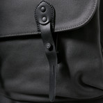 Reilly Rolltop Backpack // Slate Grey