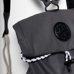 Reilly Rolltop Backpack // Slate Grey
