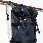 Conn Laptop Backpack // Navy