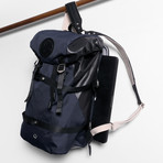 Conn Laptop Backpack // Navy