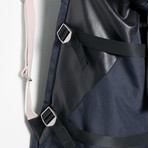 Conn Laptop Backpack // Navy