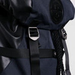 Conn Laptop Backpack // Navy