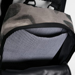 Cillian Zip Top Backpack // Granite Camouflage