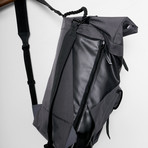 Ronan Rolltop Laptop Backpack // Slate Grey