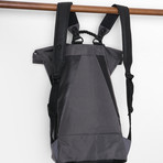Ronan Rolltop Laptop Backpack // Slate Grey