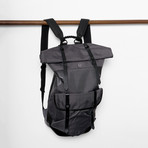 Ronan Rolltop Laptop Backpack // Slate Grey