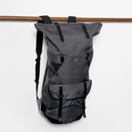 Ronan Rolltop Laptop Backpack // Slate Grey