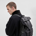 Ronan Rolltop Laptop Backpack // Slate Grey