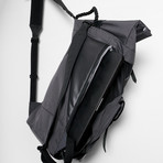 Ronan Rolltop Laptop Backpack // Slate Grey