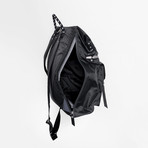 Keanan Rolltop Laptop Backpack // Black