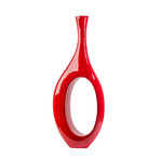 Trombone Vase // Large (Red)