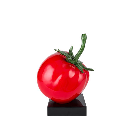 Bright Red Tomato // Resin Sculpture