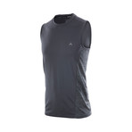 Sleeveless Instant Cooling Shirt + Mesh Side Panel // Storm Gray (Small)