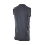 Sleeveless Instant Cooling Shirt + Mesh Side Panel // Storm Gray (Medium)