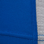 Sleeveless Instant Cooling Shirt + Mesh Side Panel // Polar Blue (Large)