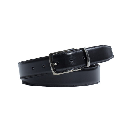 Classic Leather Belt // Black (32)