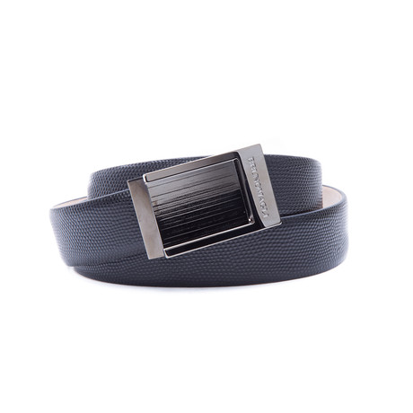 Leather Belt // Pure Black (32)