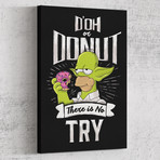 D'oh or Donut (11"W x 14"H x 1.25"D)