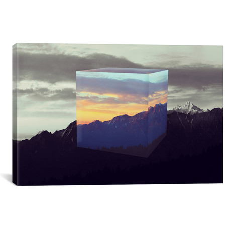 Tesseract of the Southern Alps // 5By5Collective (18"W x 26"H x 0.75"D)